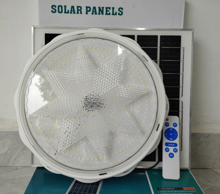 Đèn Ốp Trần/ Đèn Trong Nhà/ Đèn Năng Lượng Mặt Trời X-500W